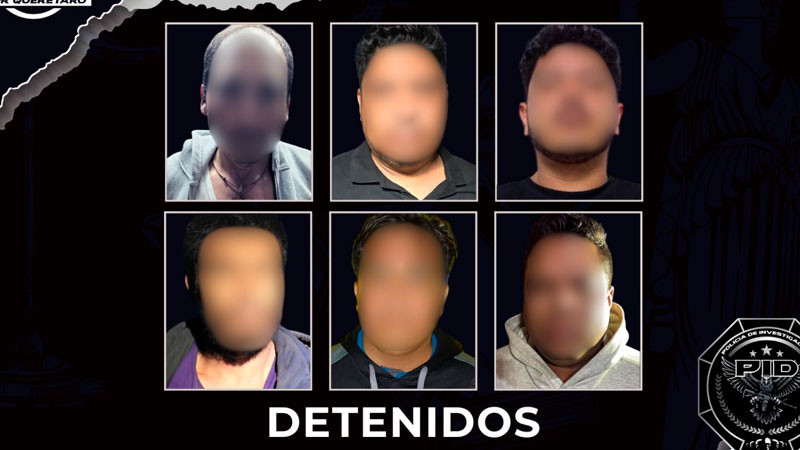 FGEQ ejecuta seis cateos simultáneos en Querétaro para cumplimentar seis ordenes de aprehensión  