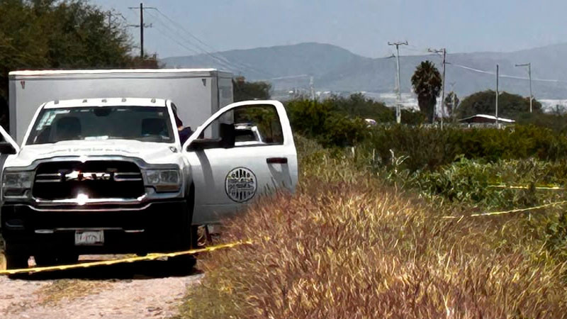 Abandonan cuerpo en zona cerril en la comunidad de Agua Azul 