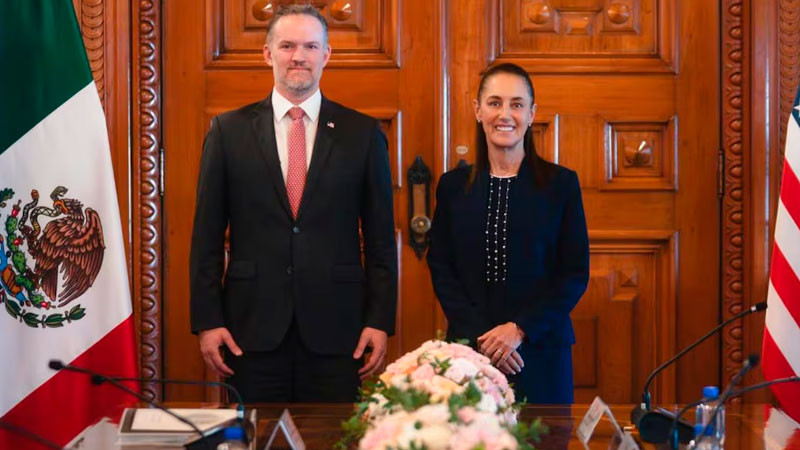 Sheinbaum asegura que sostuvo una "muy buena reunión" con representante comercial de EEUU 