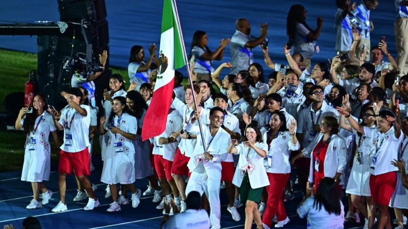México participa en la inauguración de los Juegos Centroamericanos y del Caribe Santo Domingo 2026 