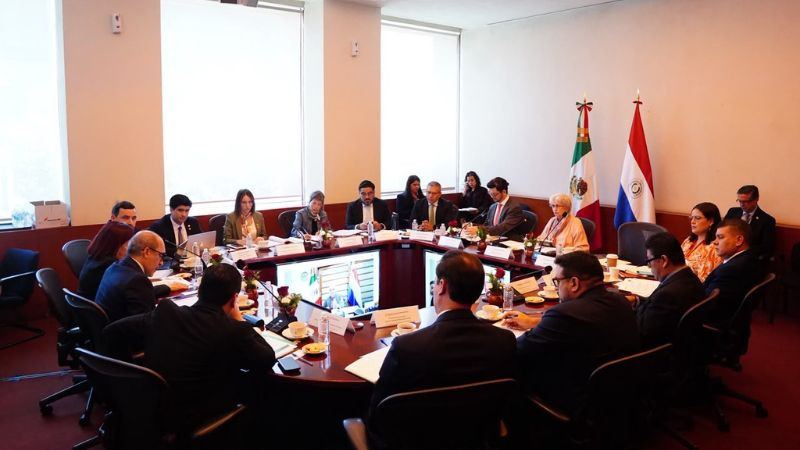 México y Paraguay buscan fortalecer la cooperación y el intercambio comercial 