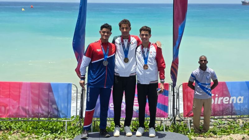 México gana cuatro medallas en aguas abiertas en Santo Domingo 2026 