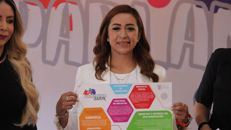 Parlamento Juvenil Incluyente 2026 amplía plazo de inscripción hasta el 14 de agosto: Grecia Aguilar Mercado 