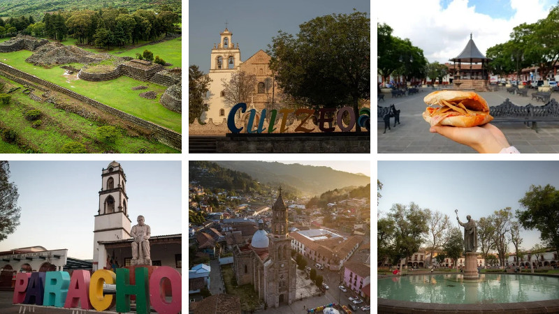  Michoacán invita a recorrer sus 10 Pueblos Mágicos este verano 