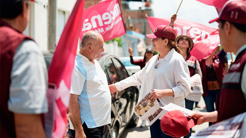 Fabiola Alanís: Morena está donde está el pueblo y fortalece su presencia en Morelia, Paracho y Nahuatzen  