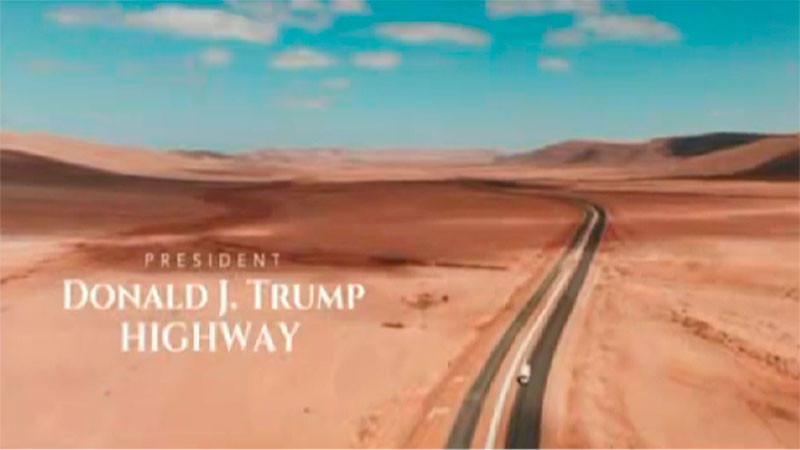 Trump anuncia autopista en Marruecos que llevará su nombre y llegará hasta Dajla 
