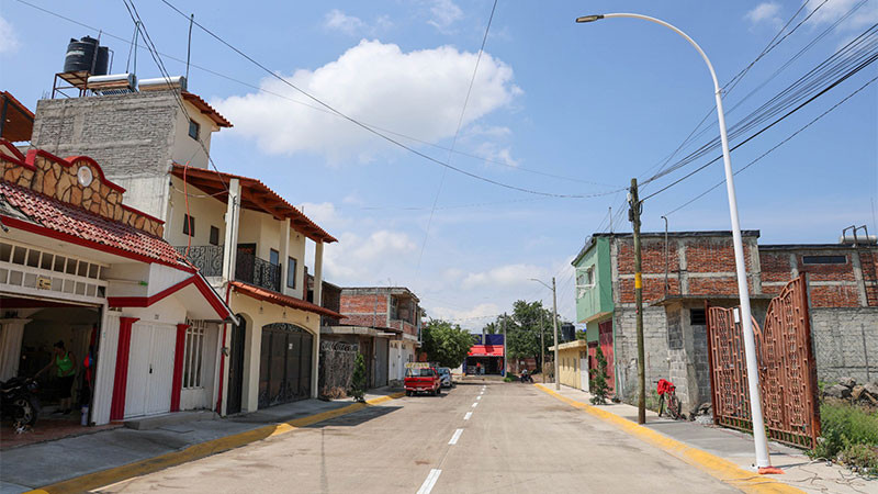 Humberto Jiménez entrega nuevas vialidades y fortalece el desarrollo urbano de Los Reyes 