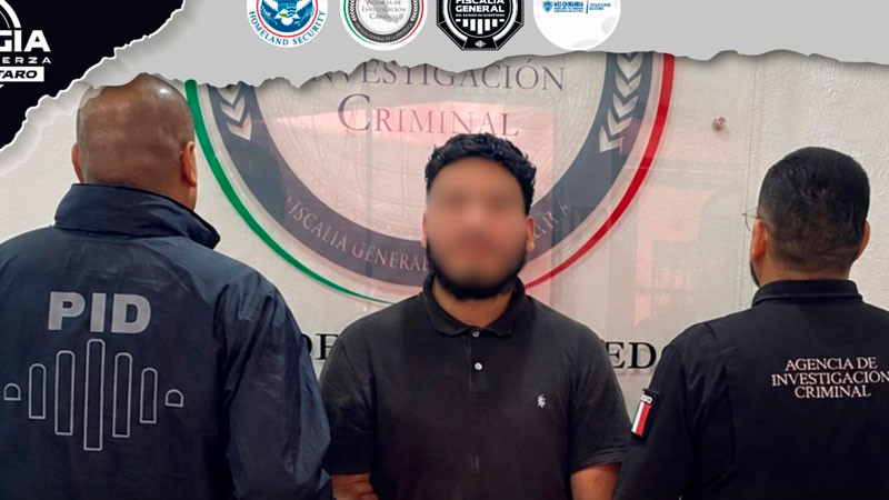 Fiscalía de Querétaro cumplimenta orden de aprehensión contra probable autor de feminicidio 