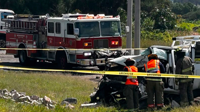 Accidente en la autopista 57 Querétaro-San Luis Potosí, deja a una persona sin vida 