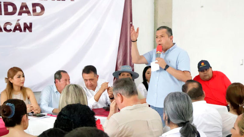 Será Morón el coordinador de la Transformación en Michoacán: JC Barragán 