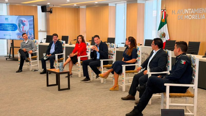 Conversatorio "Morelia Post Mundial 2026" analiza el impacto de la Copa Mundial en la ciudad 