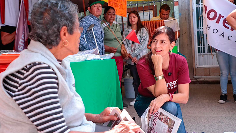 La voz de las mujeres trabajadoras debe estar al centro de Michoacán: Gaby Molina 