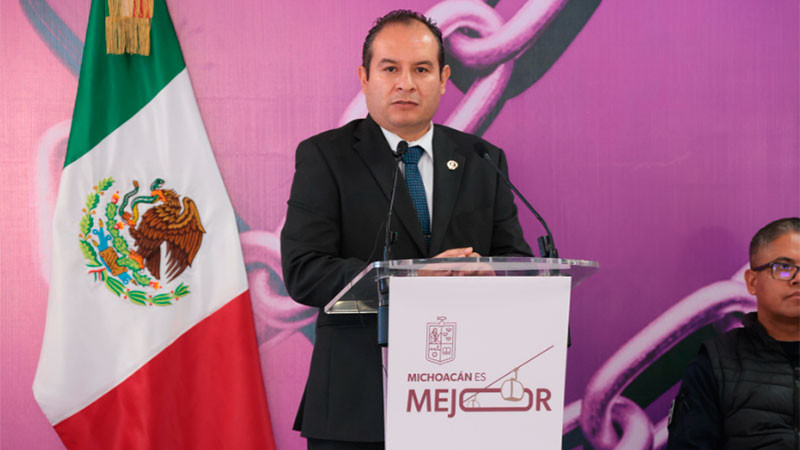 Michoacán refuerza estrategia para combatir la extorsión con acciones coordinadas 