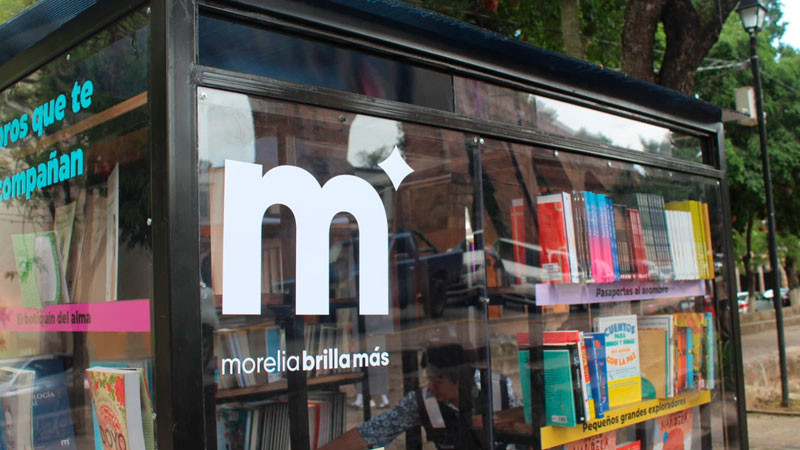 Cabinas de Lectura "Morelia se Lee" consolidan su éxito durante su primer mes de operación 