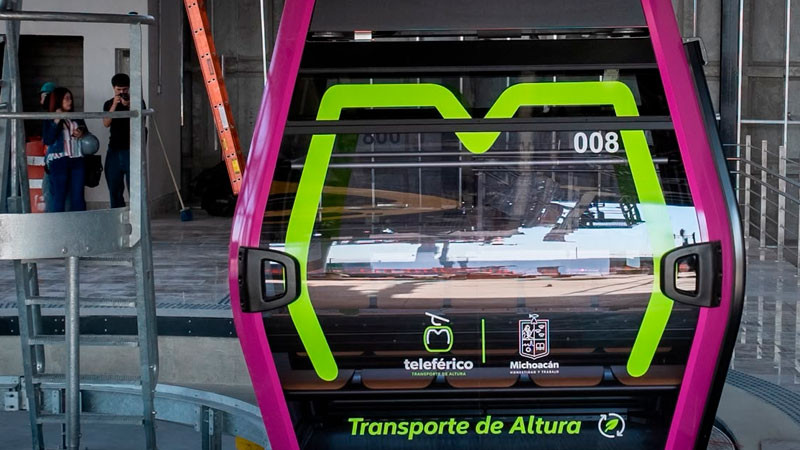 Así serán las cabinas inteligentes del nuevo teleférico de Morelia 