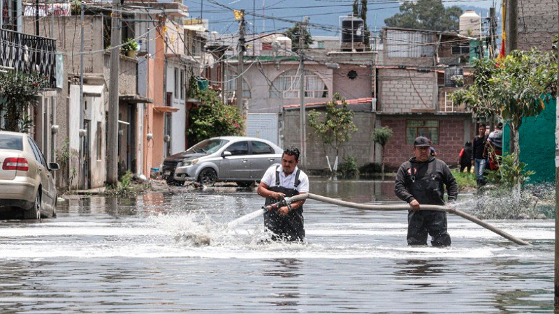 Tormentas causan estragos en al menos 4 alcaldías de la CDMX 