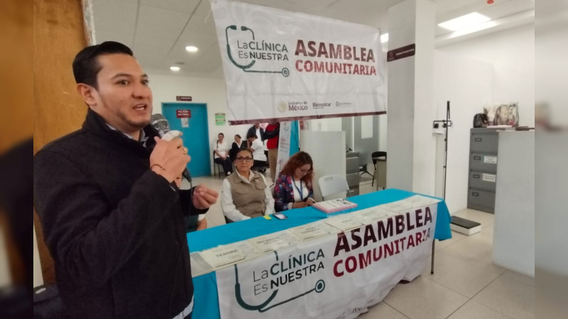 Ciudadanía administrará un millón de pesos para mejorar el Centro de Salud Urbano de Uruapan 