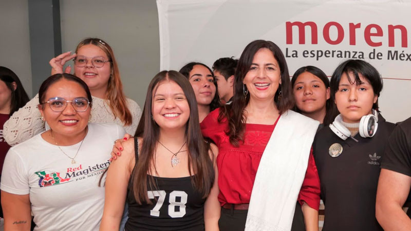Juventudes productivas mueven a Michoacán: Gaby Molina 