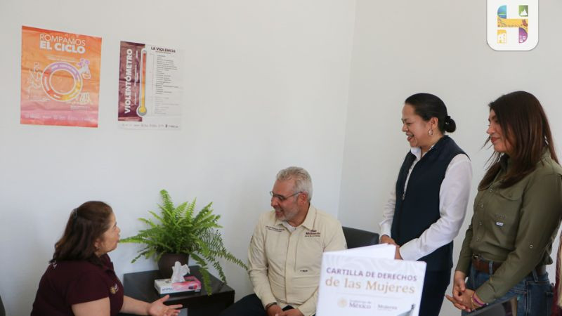 Inauguran en Ciudad Hidalgo Centro Libre de Violencia para proteger y apoyar a las mujeres 