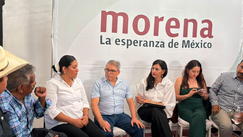Gaby Molina afirma encontrarse entre las mujeres más competitivas por la coordinación de la 4T en Michoacán 