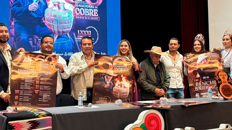 Santa Clara del Cobre espera 130 mil asistentes en la Feria Nacional del Cobre 