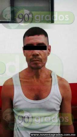 Detienen a presunto narcomenudista en Apatzingán, Michoacán - Foto 0 
