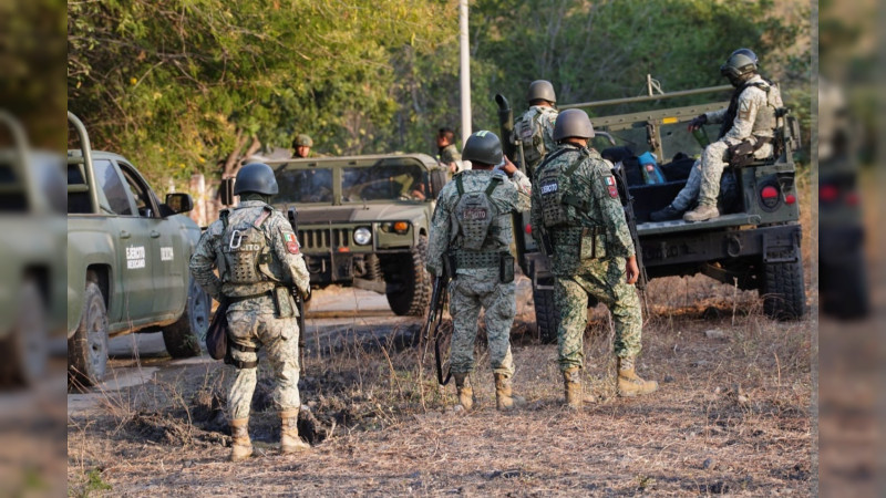 Enfrentamiento entre Ejército y célula armada deja tres abatidos en la sierra de Cotija, Michoacán 