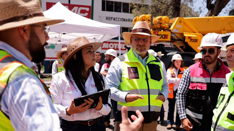 Morebús también resolverá inundaciones en el Poniente de Morelia con obras hidráulicas: Bedolla 