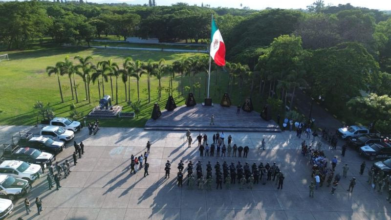 Despliegan casi 400 elementos en Cuautla para combatir homicidios y extorsiones 