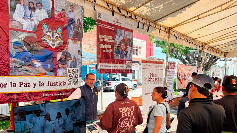 UMSNH acerca su oferta educativa y la ciencia a los municipios michoacanos  