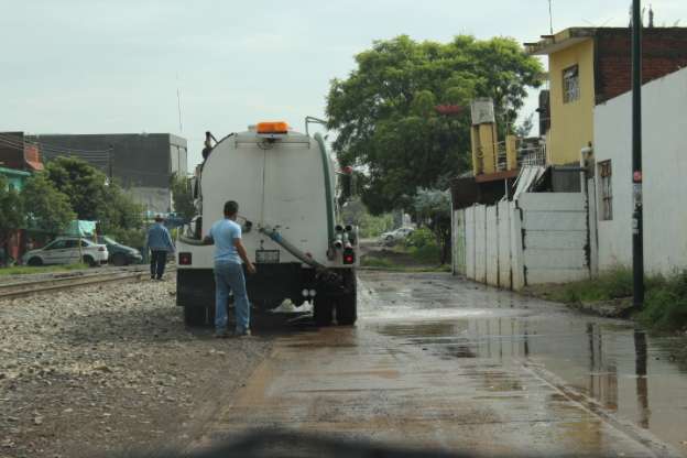 Intensifican lavado de calles y limpieza de drenes en Morelia - Foto 1 