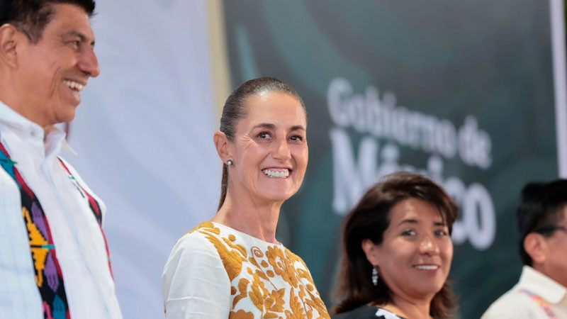 Sheinbaum se compromete a recibir a profesores de la CNTE Oaxaca 