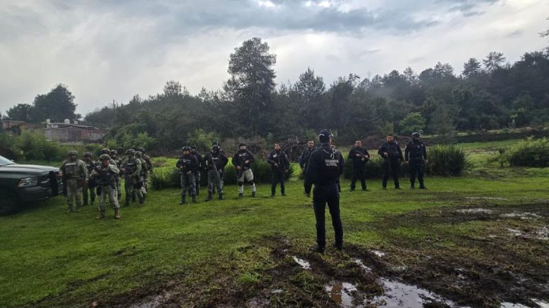 Instalan Base de Operaciones Interinstitucional en Salvador Escalante para fortalecer las acciones de prevención y vigilancia 