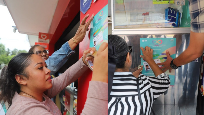 DIF Morelia acerca el censo de personas autistas 'InfinitaMente Morelia' a más espacios de la ciudad 