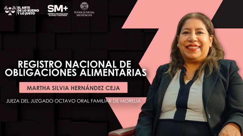 Registro Nacional de Obligaciones Alimentarias fortalece la protección de niñas, niños y adolescentes: Martha Silva Hernández Ceja 