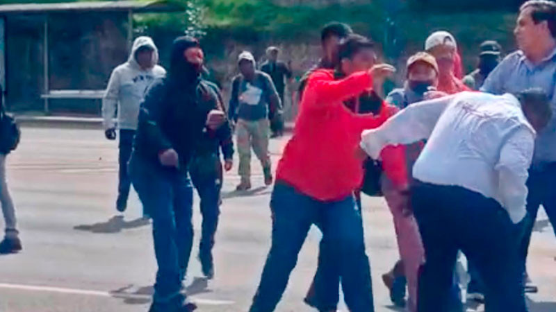 Gobierno de Michoacán condena agresión contra director de Gobernación durante manifestación de comuneros de Arantepacua 