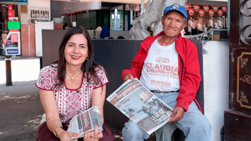 Fortalecemos la Transformación casa por casa: Gaby Molina 