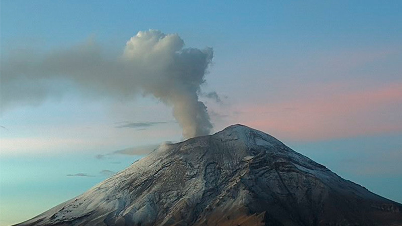 Alertan por posible caída de ceniza del Popocatépetl en cuatro alcaldías de la CDMX 