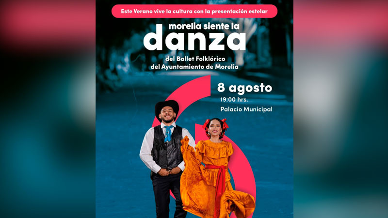 Invita SeCultura a presentación del Ballet Folklórico del Ayuntamiento en Palacio Municipal 