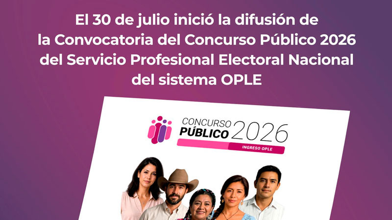 ¿Buscas una oportunidad profesional? Del 7 al 14 de agosto 
