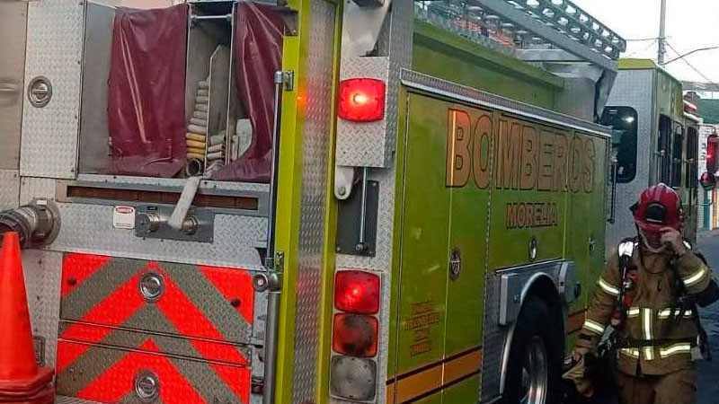 Se incendia departamento en Morelia, Michoacán; solo hubo daños materiales  