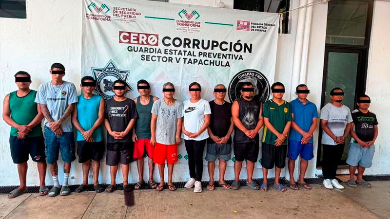 Fallece menor de edad en centro de rehabilitación de adicciones en Chiapas; hay 13 detenidos 