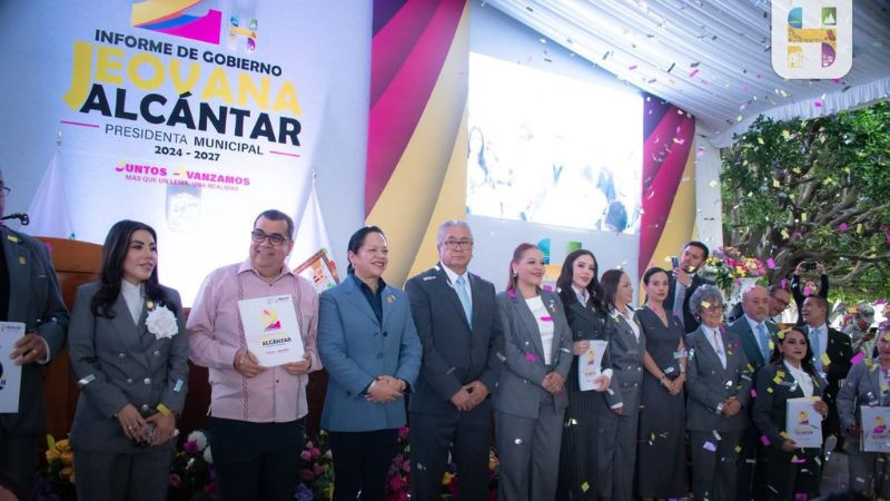 Jeovana Alcántar rinde su Segundo Informe y destaca trabajo plural en beneficio de Ciudad Hidalgo 