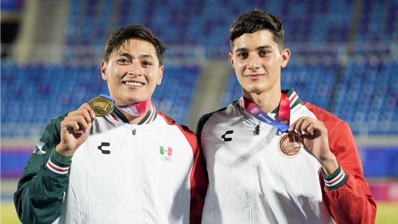 México gana cinco medallas en el inicio del atletismo en los Juegos Centroamericanos y del Caribe 2026 
