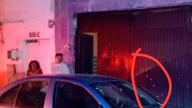 Sujetos desconocidos balean dos casas en Celaya, Guanajuato 