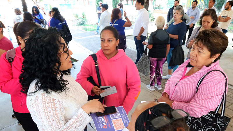 Gobierno de Morelia realiza Feria de Servicios en Prados Verdes 
