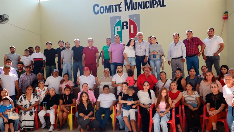 Reincorporación de Lizbeth Guízar al PRI, muestra de reconciliación y unidad en Apatzingán 