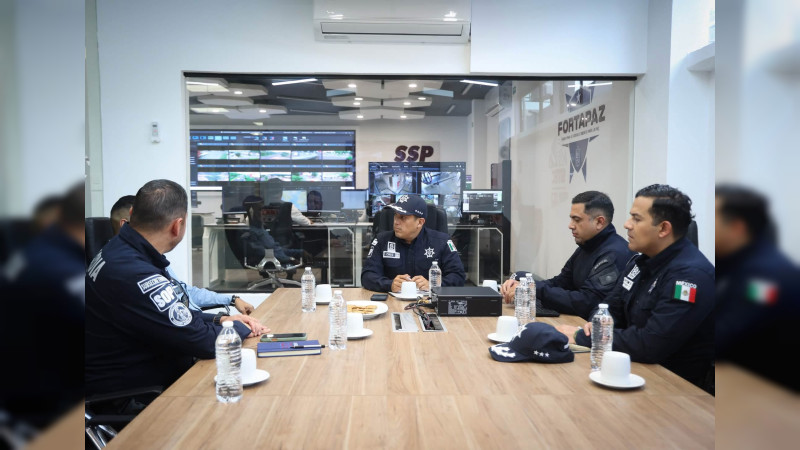 Refuerza SSP Michoacán seguridad en Uruapan para garantizar exportación de aguacate y protección de personal estadounidense 