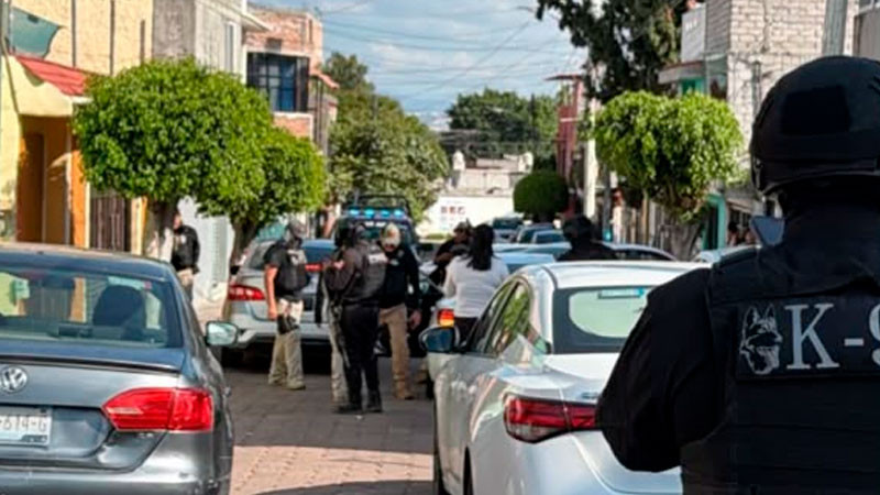 Dos detenidos en cateo en la colonia Insurgentes, en Querétaro capital 