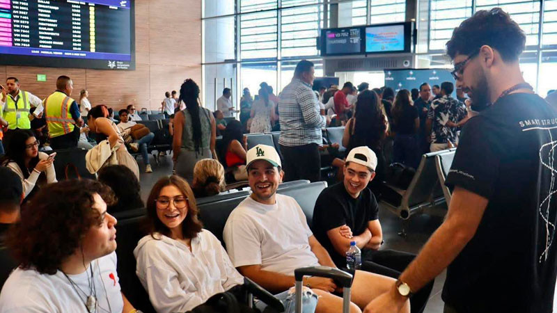 Continúa aumento de pasajeros en el Aeropuerto de Morelia  